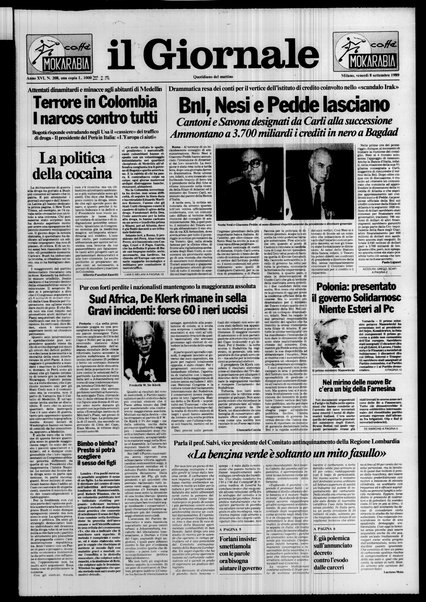 Il giornale : quotidiano del mattino